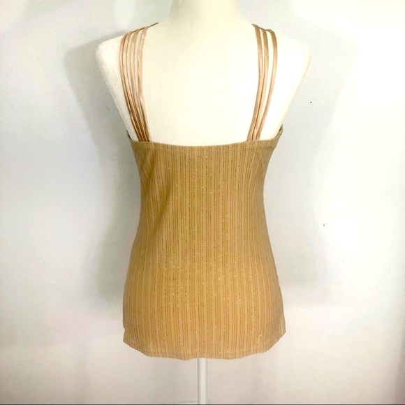 Metallic Strappy Camisole - Picture 2 of 3